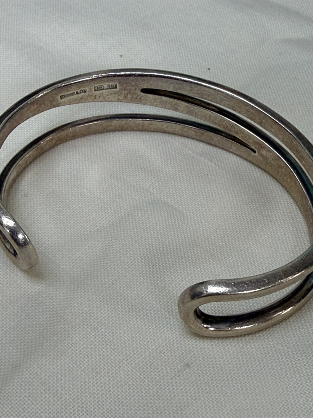 Tiffany co Cuff Bracelet - 925 silver - Picture 2 of 5